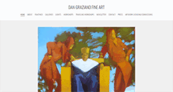 Desktop Screenshot of dangrazianofineart.com